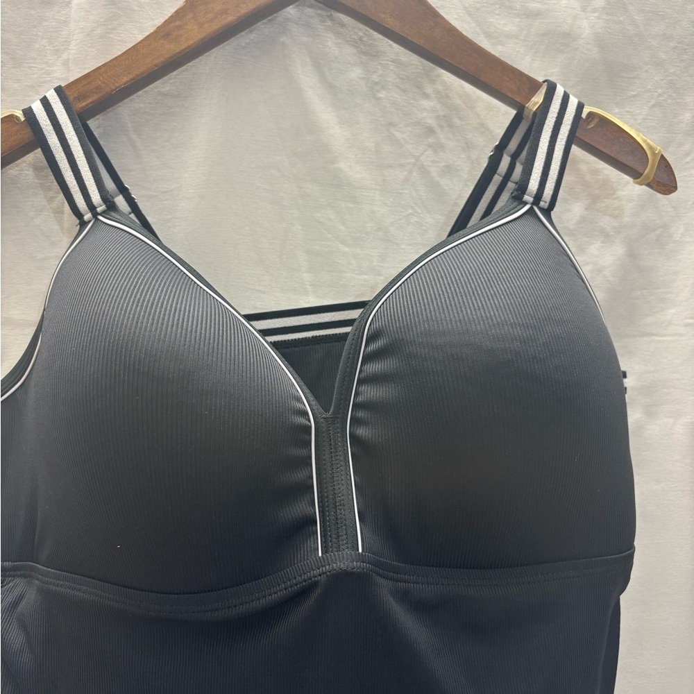 Free Country Black Swim Top - Picture 3 of 7